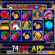 Promoções Sazonais 74Bet APP